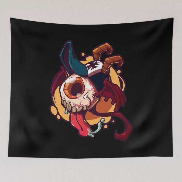 Item preview,  Flying Devils Eyeball designed and sold by EYESORE ART.