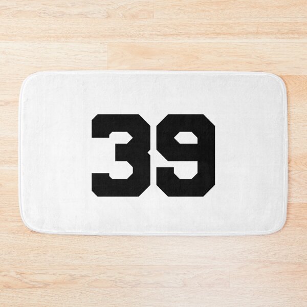 Item preview, 39, thirty-nine, black, University designed and sold by Numbers-Art.