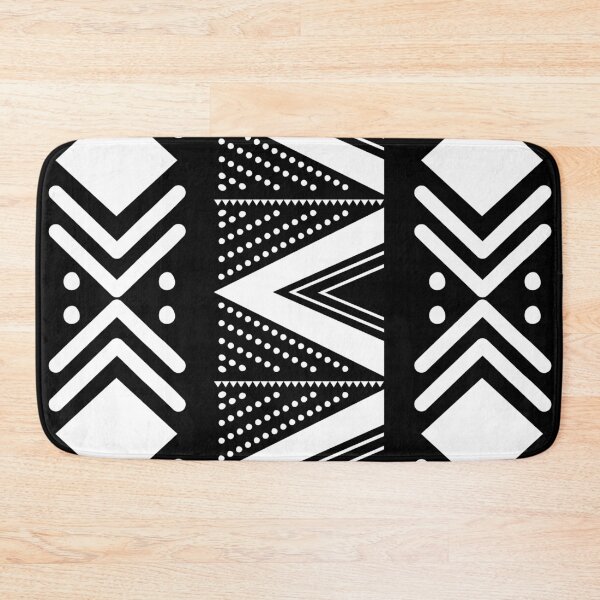 Item preview, Black and White Bogolan African Printed Design designed and sold by funkyvibes.