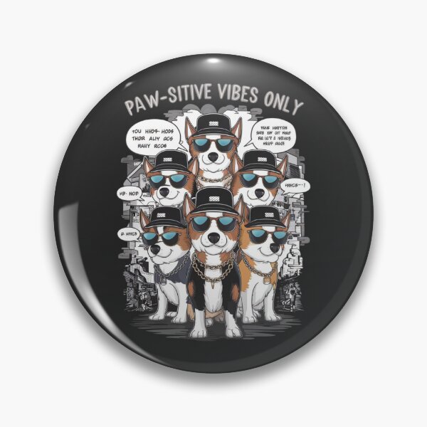 Item preview, Paw-sitive Vibes Only - Kawaii designed and sold by Rockin-Rainbow.