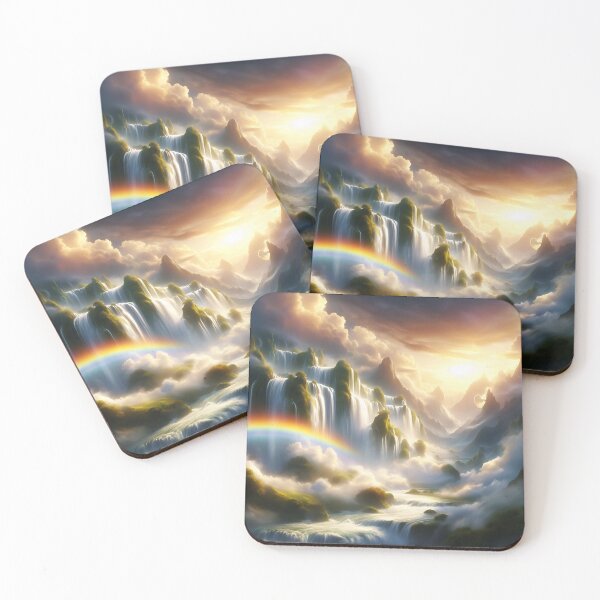 Item preview, Mythical Waterfall designed and sold by RW Art Prints.