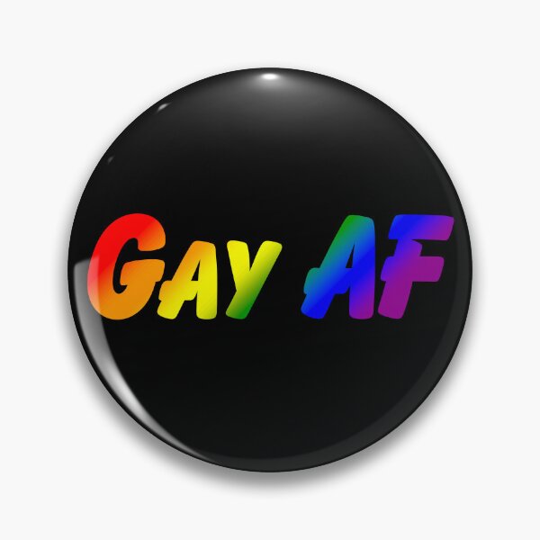 Item preview, Gay AF Rainbow Pride Flag Colors, LGBTQ Flag Design designed and sold by Travelslightly.