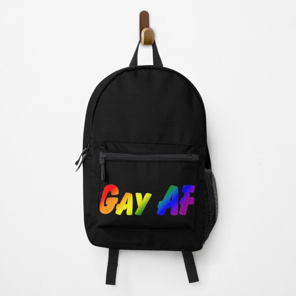 Item preview, Gay AF Rainbow Pride Flag Colors, LGBTQ Flag Design designed and sold by Travelslightly.