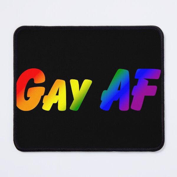 Item preview, Gay AF Rainbow Pride Flag Colors, LGBTQ Flag Design designed and sold by Travelslightly.