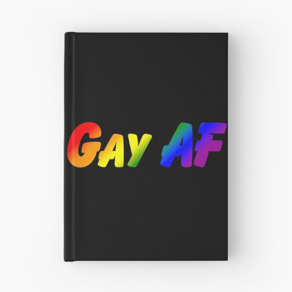 Item preview, Gay AF Rainbow Pride Flag Colors, LGBTQ Flag Design designed and sold by Travelslightly.