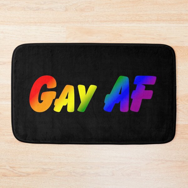 Item preview, Gay AF Rainbow Pride Flag Colors, LGBTQ Flag Design designed and sold by Travelslightly.