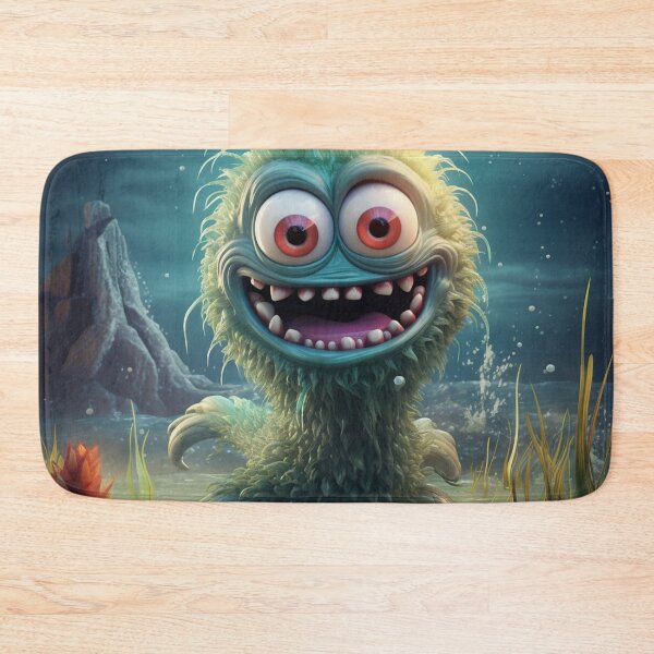 Item preview, Cartoon Sea Monster 4 designed and sold by AstroRisq.