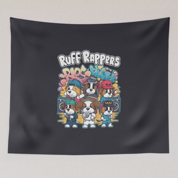 Item preview, Ruff Rappers - Kawaii designed and sold by Rockin-Rainbow.