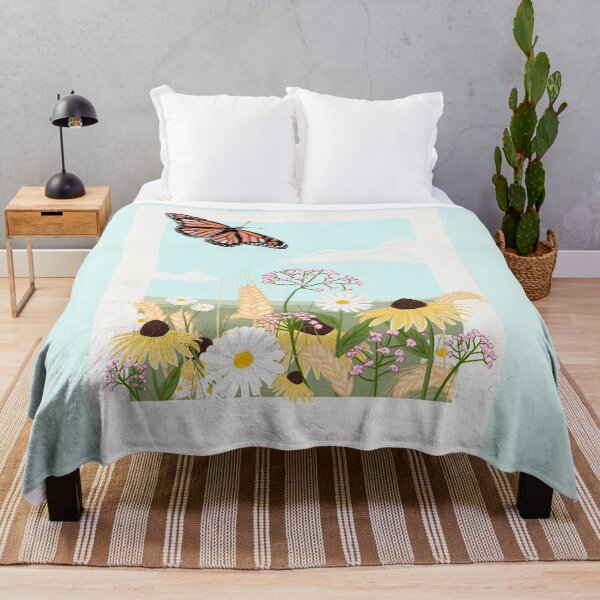 Item preview, Butterfly and Wildflowers  designed and sold by CMORRISON12345.