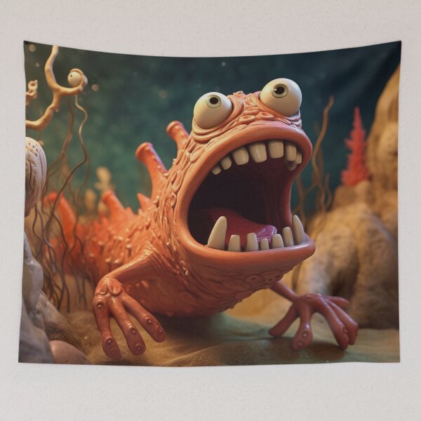 Item preview, Clay Sea Monster 1 designed and sold by AstroRisq.