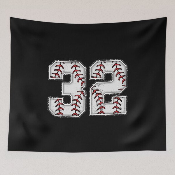 Item preview, baseball number 32 designed and sold by creativechaster.