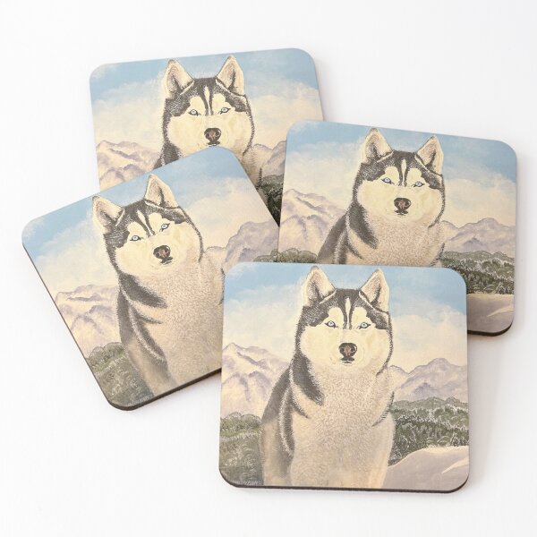 Item preview, Siberian Husky - Mishka designed and sold by GeinaB.