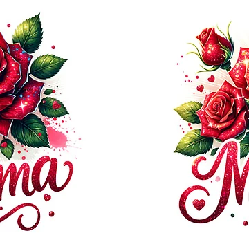 Aperçu de l'œuvre Maman Roses Rouges de PrettyfulStuff