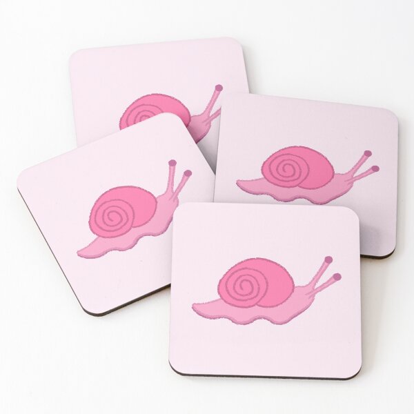 Item preview, Garden Snail Animation Pink Digital Art Ver. 5/6 designed and sold by airoee.