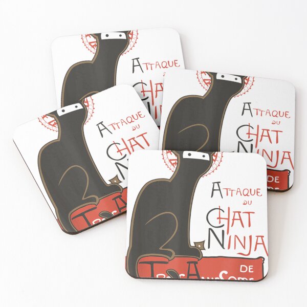 Item preview, 'S & 'S A French Ninja Cat!  designed and sold by vrkxfouiz.