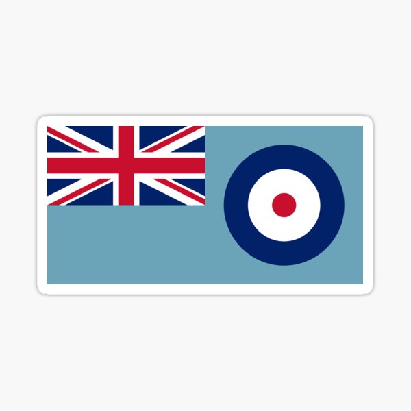 Vista previa del artículo con la obra «RAF Flag», diseñado y vendido por MidniteTraffic.