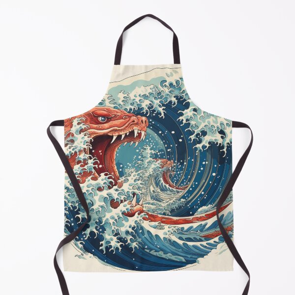 Item preview, Hokusai Sea Monster 2 designed and sold by AstroRisq.