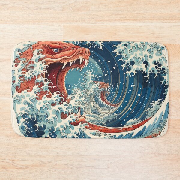 Item preview, Hokusai Sea Monster 2 designed and sold by AstroRisq.