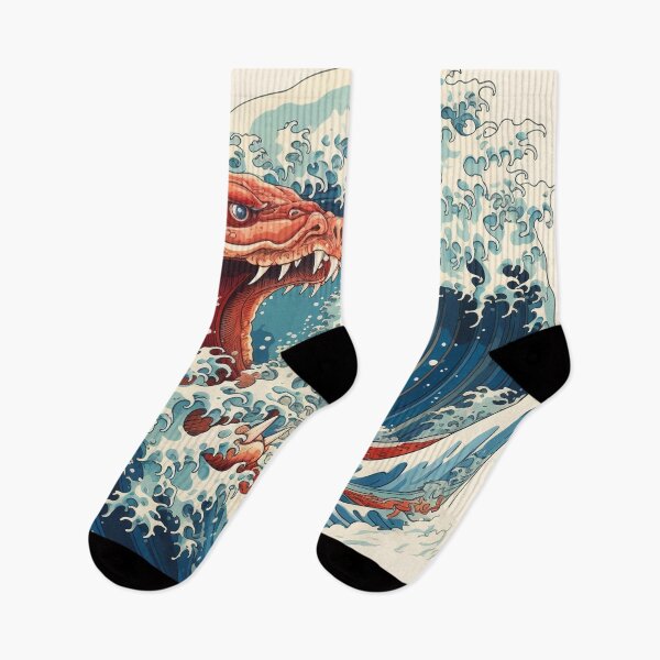 Item preview, Hokusai Sea Monster 2 designed and sold by AstroRisq.