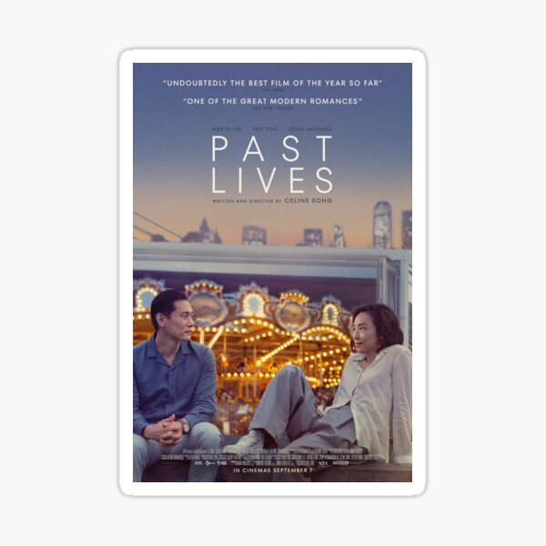 Item preview, past lives movie poster Greta Lee designed and sold by Matilda85.