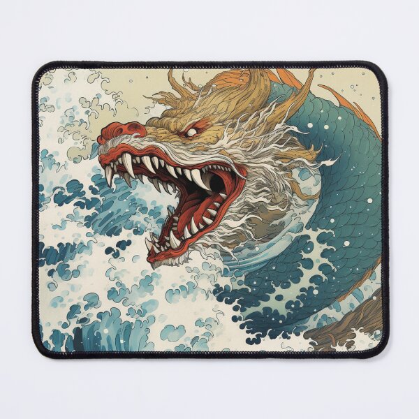 Item preview, Hokusai Sea Monster 5 designed and sold by AstroRisq.