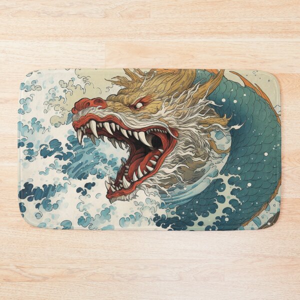 Item preview, Hokusai Sea Monster 5 designed and sold by AstroRisq.