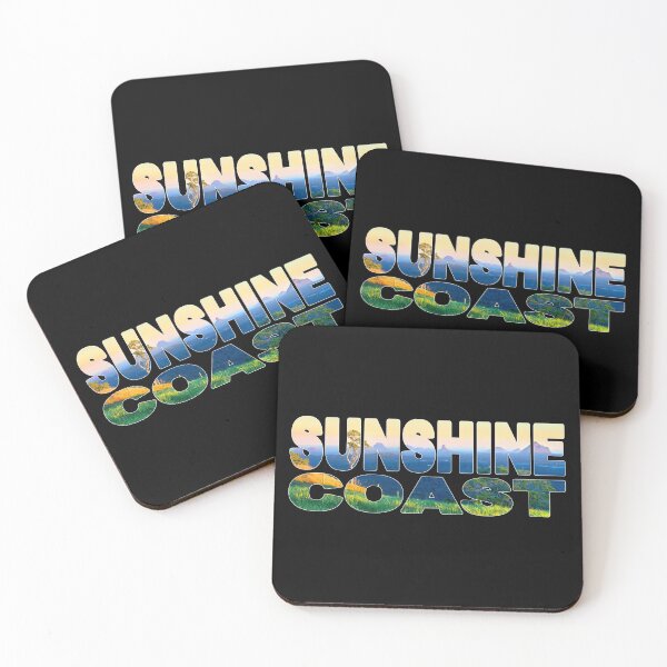 Item preview, SUNSHINE COAST - Glasshouse Mountains Sunset One Tree designed and sold by Adam Gormley.