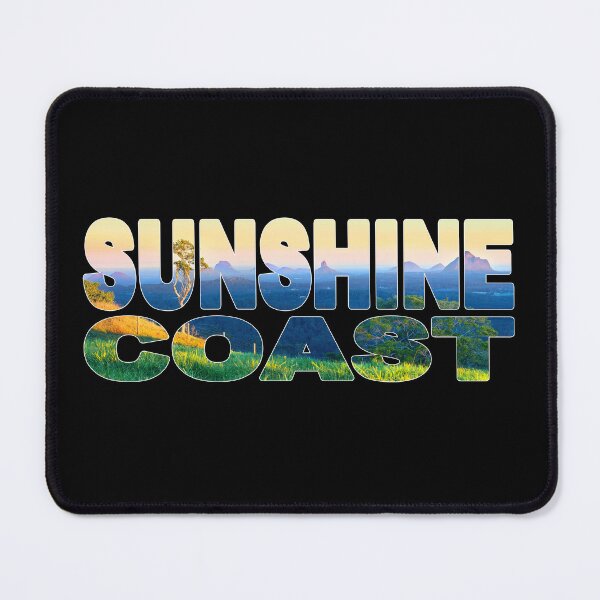 Item preview, SUNSHINE COAST - Glasshouse Mountains Sunset One Tree designed and sold by Adam Gormley.