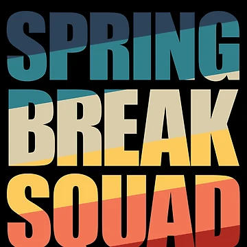 Imagen de la obra Spring Break Squad #2025 Retro Spring Break 2025 Gear de DynamicDesign