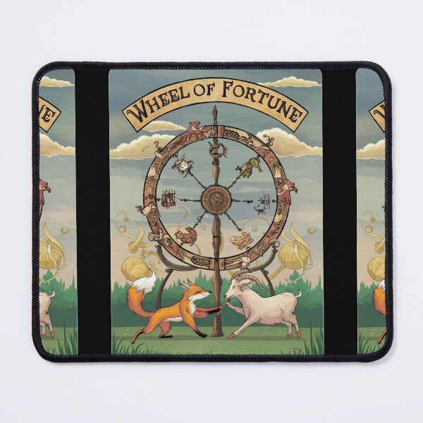 Item preview, Tarot Card - Wheel of Fortune designed and sold by ZodiacWonders.