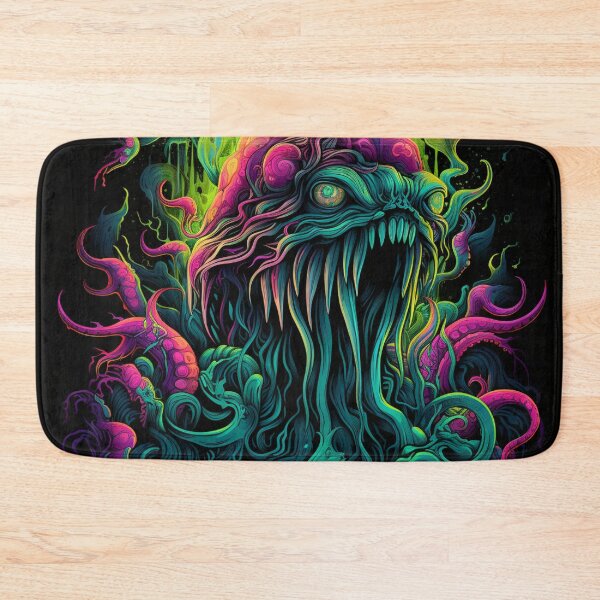 Item preview, Sea Monster Neon Pop Art 1 designed and sold by AstroRisq.
