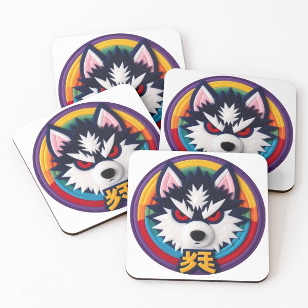 Item preview, Colorful Japanese Dog designed and sold by GALUMARKET.