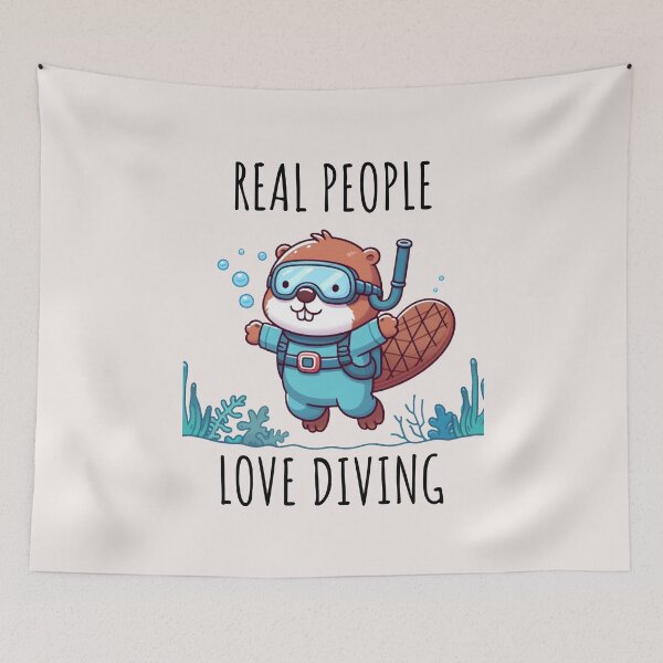 Item preview, Cenote Diving Beaver designed and sold by LemuellTrends.
