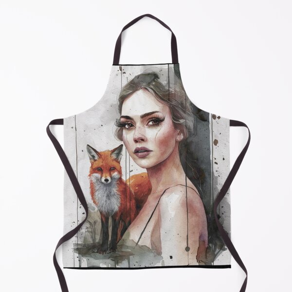 Item preview, Fox Portrait. grimshaw art designed and sold by FoxVibes.