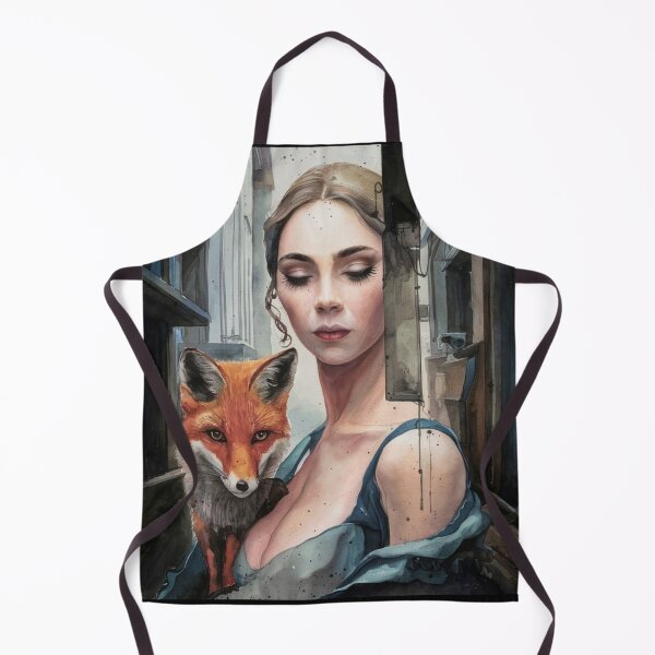 Item preview, Fox Portrait. grimshaw art designed and sold by FoxVibes.
