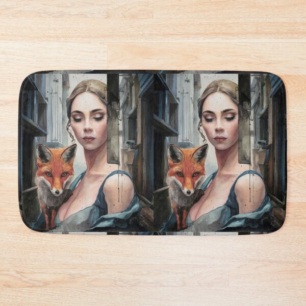 Item preview, Fox Portrait. grimshaw art designed and sold by FoxVibes.