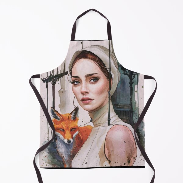 Item preview, Fox Portrait. grimshaw art designed and sold by FoxVibes.