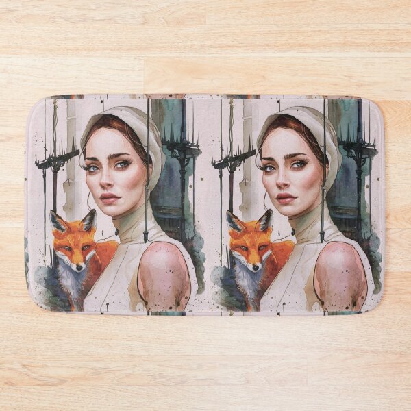 Item preview, Fox Portrait. grimshaw art designed and sold by FoxVibes.