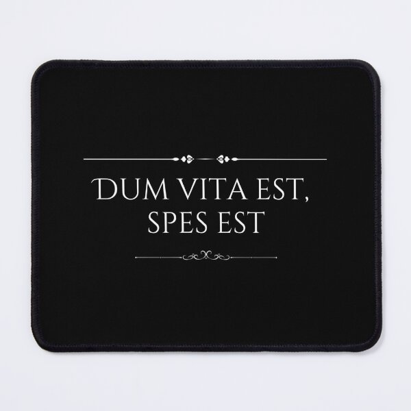 Item preview, 'Dum vita est, spes est' - 'While there is life, there is hope.' designed and sold by Glashu.