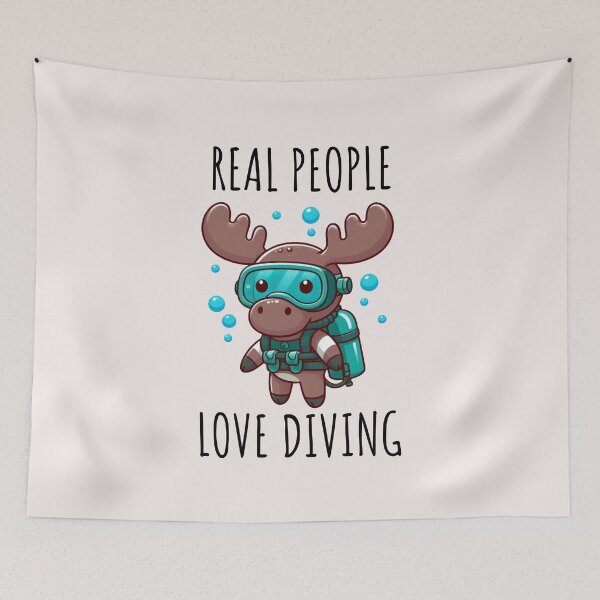 Item preview, Cenote Diving Moose designed and sold by LemuellTrends.