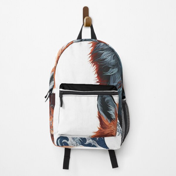 Item preview, Fox Portrait. japanese art style, japanese wave designed and sold by FoxVibes.