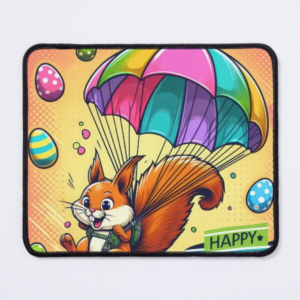 Item preview, squirrel with color parachute Easter Funny animals designed and sold by Expressions-Sel.