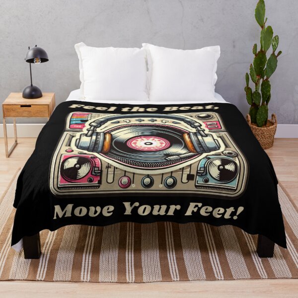 Item preview, Feel the beat, Move your feet designed and sold by DShirtRepublic.