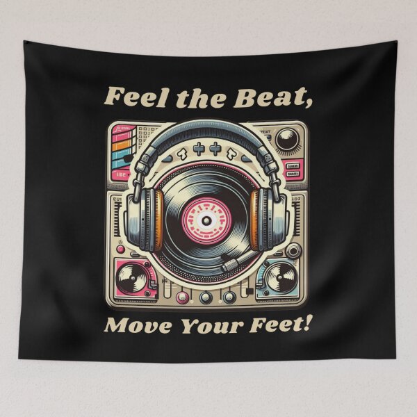 Item preview, Feel the beat, Move your feet  designed and sold by DShirtRepublic.
