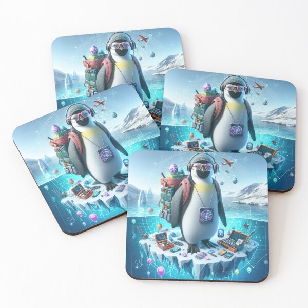 Item preview, Penguin with the Internet Easter Funny animals designed and sold by Expressions-Sel.