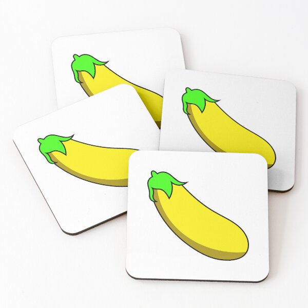 Item preview, Yellow Eggplant Emoji Apple designed and sold by DibujandoPorfa.