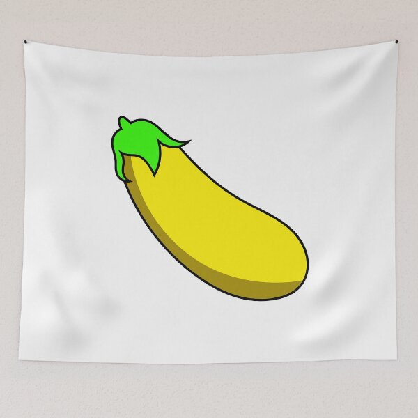 Item preview, Yellow Eggplant Emoji Apple designed and sold by DibujandoPorfa.
