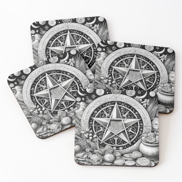 Item preview, Pentagram of Wealth and Abundance No. 2 designed and sold by SparkedVisions.