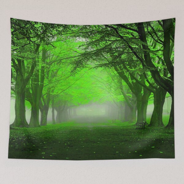 Item preview, Wonderful Path With Beautiful Trees designed and sold by Nunaprettyshop.
