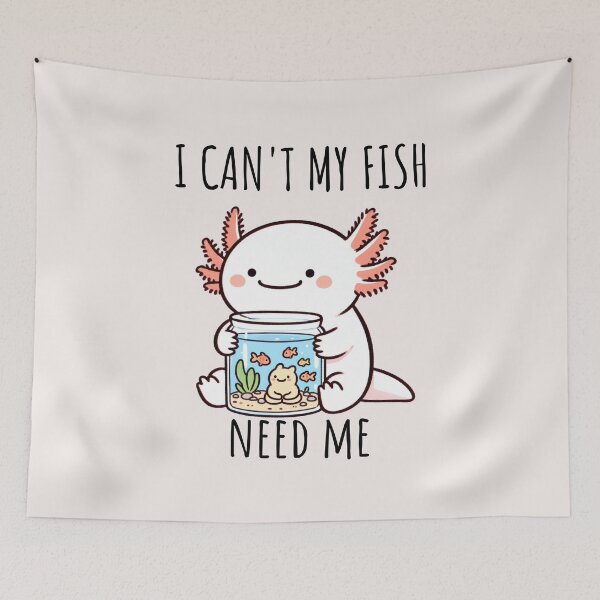 Item preview, Pet Fish Axalotl designed and sold by LemuellTrends.